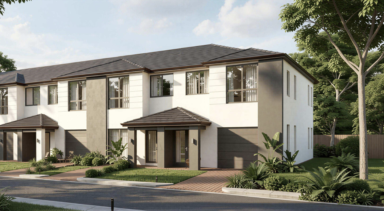 Edgewood Oaks — 67 ground-up townhomes in Fort Lauderdale, FL by UBIICA Development